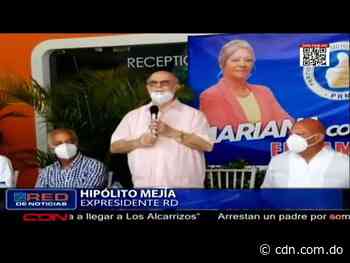Hipólito Mejía encabeza en Samaná juramentación de nuevos dirigente políticos al PRM - CDN