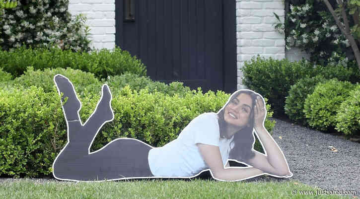 Ben Affleck's Kids Put a Giant Cutout of Ana de Armas Outside of His Home!