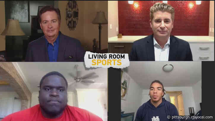 Living Room Sports: Steelers Rookies Chase Claypool, Kevin Dotson Talk About NFL Draft Process