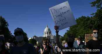 Protests continue in Twin Cities as hundreds gather outside Ellison's office and at U.S. Bank Stadium