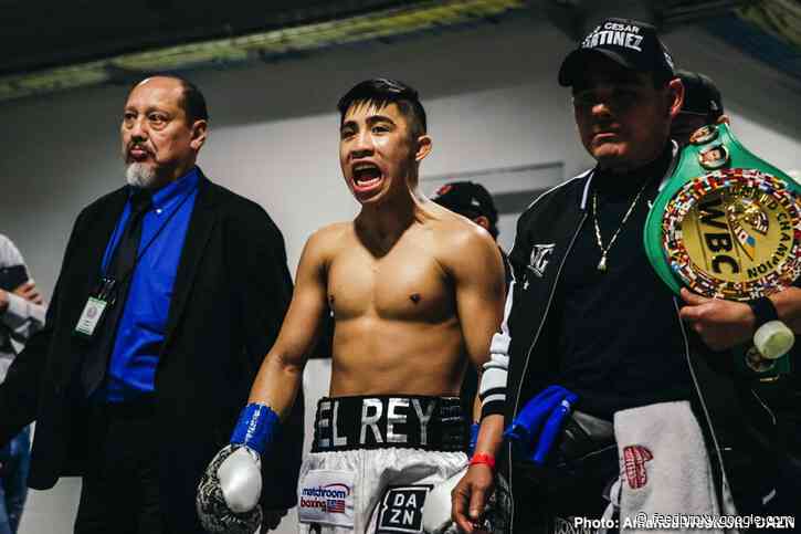 Julio Cesar Martinez to fight in July, and then September