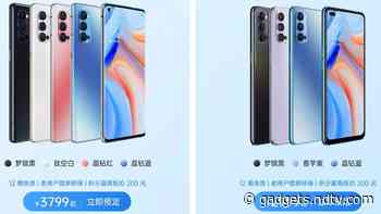 Oppo Reno 4 Series to Launch in India With Localised Features
