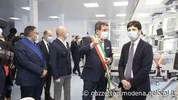 Modena, il ministro Speranza ha inaugurato l'hub delle terapia intensiva di Baggiovara - La Gazzetta di Modena
