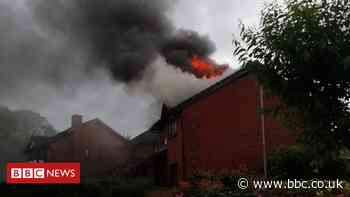 Swansea lightning: 'One in a million' strike destroys house roof