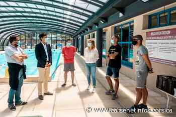 Le sous-préfet de Calvi visite la piscine de Monticello avant sa réouverture lundi - Corse Net Infos