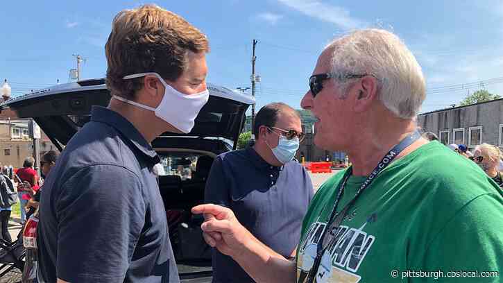 Congressman Conor Lamb Attends George Floyd Demonstration In Coraopolis