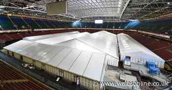 Principality Stadium cleared of patients as hospital stops admitting people