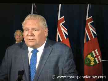 Ontario Premier Ford calling on $23-billion Ottawa to help deal with COVID-19 - My Eespanola Now