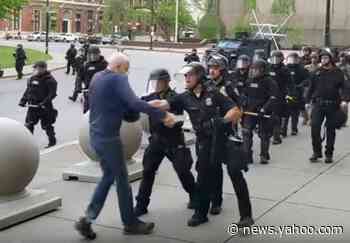 2 Buffalo cops charged with assault after video shows officers shoving 75-year-old man to the ground