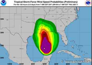 Tropical Storm Cristobal expected to strengthen as it heads for Gulf Coast