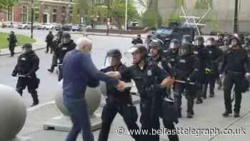Buffalo police officers charged with assault on 75-year-old man