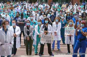 Thousands of medical workers turn out to remember George Floyd and work for health equity - The Philadelphia Inquirer