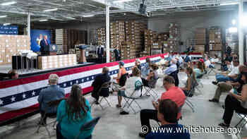 Remarks By President Trump At Puritan Medical Products - Whitehouse.gov