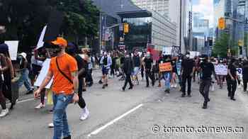 First of at least two Toronto anti-Black racism protests now underway