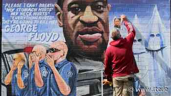Belfast marks Black Lives Matter movement with mural - RTE.ie