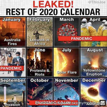 Leaked Rest Of 2020 Calendar – Meme