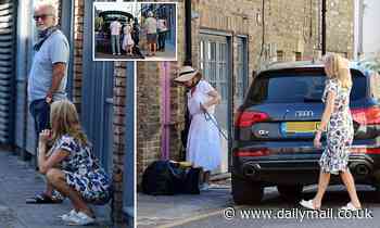 Belgravia star Alice Eve enlists her actor parents to help her move out of £700,000 lockdown house