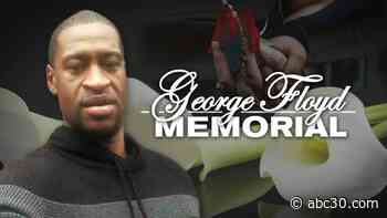 Thousands celebrate the life of George Floyd near his North Carolina birthplace