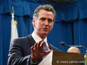 Governor Gavin Newsom and California state representatives call for a ban of controversial neck hold used by police