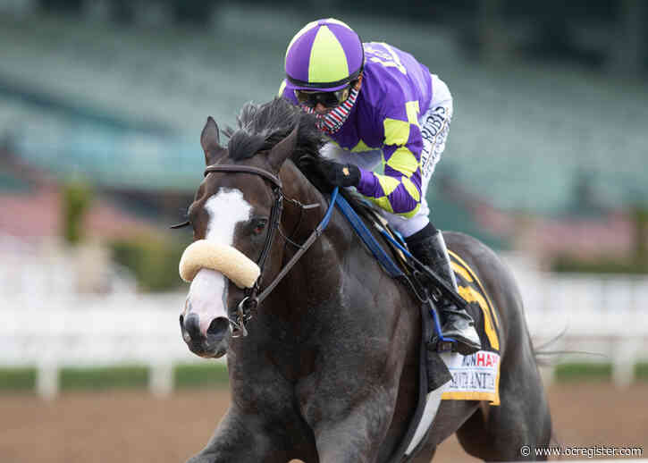 Honor A.P. wins Santa Anita Derby, Mike Smith’s third consecutive Derby victory