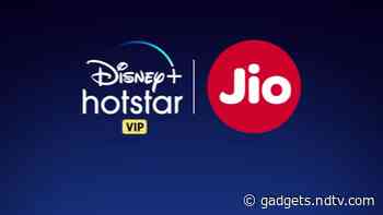 Jio Offers Free Disney+ Hotstar VIP Subscription to Its Prepaid Subscribers