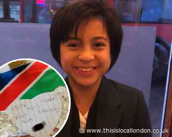 12-year-old lifts spirits with doorstep cakes