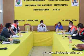 Reunión de Consejo Municipal de Protección Civil en Santiago Tuxtla; coordinación entre dependencias de gobierno - Diario Eyipantla