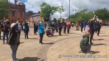 St Helens silent protest on Black Lives Matter movement a success - St Helens Star