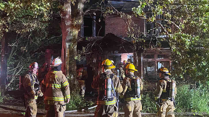 Crews Battling House Fire In Duquesne