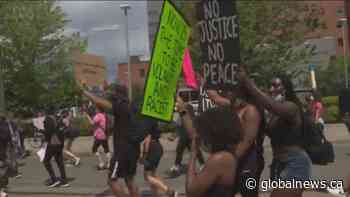 George Floyd protests: Anti-racism demonstrations held throughout Toronto | Watch News Videos Online - Globalnews.ca