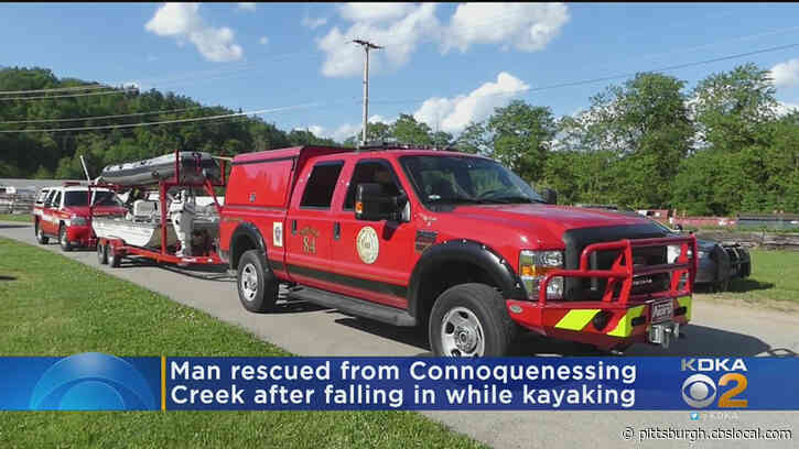 Man Rescued After Falling Into Connoquenessing Creek While Kayaking