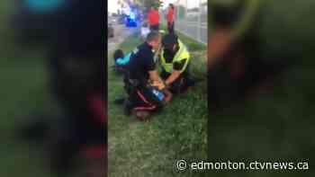 'In Edmonton it happens a lot': Local Black man restrained by the neck during arrest speaks out - CTV News Edmonton