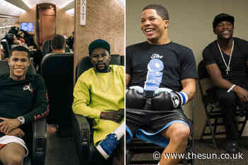 Gervonta Davis incredibly calls out mentor Floyd Mayweather for a fight after he trains his RIVAL Devin Haney - The Sun