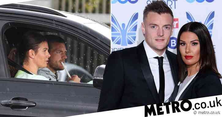 Jamie and Rebekah Vardy satisfy their cravings with drive-thru McDonald’s