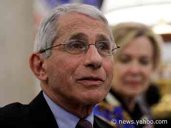 Dr. Anthony Fauci says large protests taking place across the country are 'a perfect set-up' for spreading COVID-19