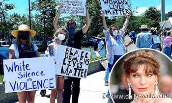 Milla Jovovich teaches daughter Ever importance of protesting as they join Black Lives Matter in LA