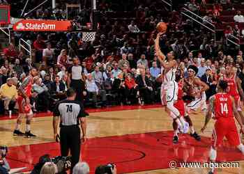 Nets History Spotlight: Spencer Dinwiddie Shoots Down Houston - Brooklynnets.com