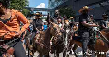 A Houston Bartender Kept Marchers Hydrated and Fed as They Honored the Life of George Floyd - Eater Houston