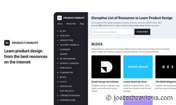 Product Disrupt 2.0 App: A Collection of the Best Product Design Resources