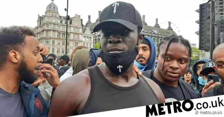 Stormzy emerges from lockdown to attend Black Lives Matter protests in London