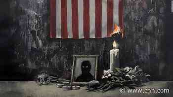 Banksy shares new artwork supporting Black Lives Matter and says it's on white people to fix systemic racism