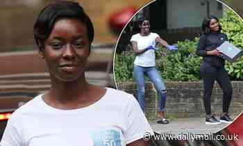 Love Island's Priscilla Anyabu hands out 50 luxury pamper boxes to NHS nurses