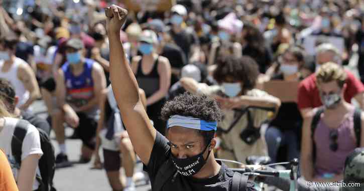Officials urge Floyd protesters to get coronavirus tests