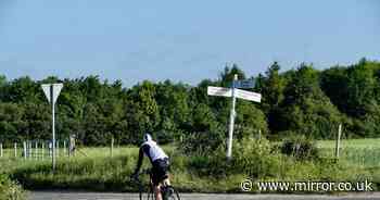 Plain clothes police officers on bikes snaring bad drivers in cycling blackspots