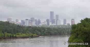 Edmonton area, eastern Alberta under rainfall warning Sunday