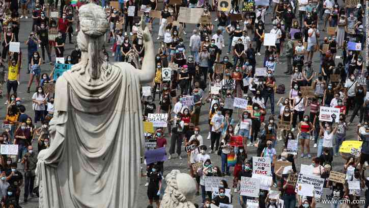 Black Lives Matter protests spread across the world