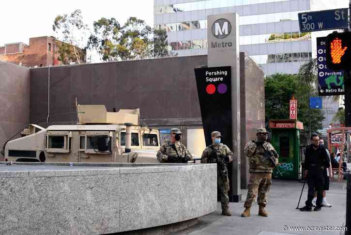 National Guard troops leaving LA area, mission called a success