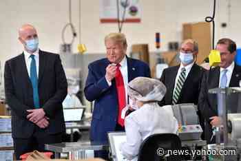 Coronavirus: Factory discards Covid-19 swab tests after Trump visit