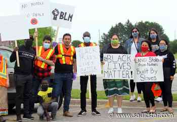 Demonstration staged to 'raise awareness'