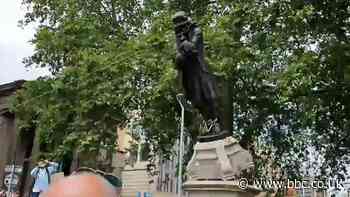 Bristol George Floyd protest: Colston statue toppled